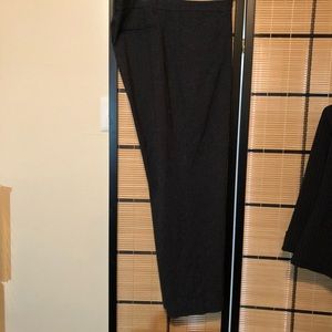 16W grey tweed  trousers, easy, great career pants
